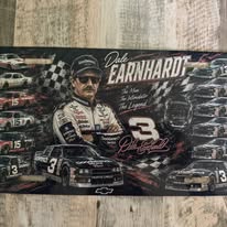 Dale Earnhardt Tribute Sublimation Metal License Plate